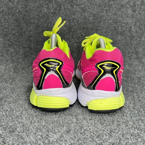 Saucony Ignition 4 Running Shoes Women's Size 10 Pink Yellow Athletic Training - Picture 6 of 12